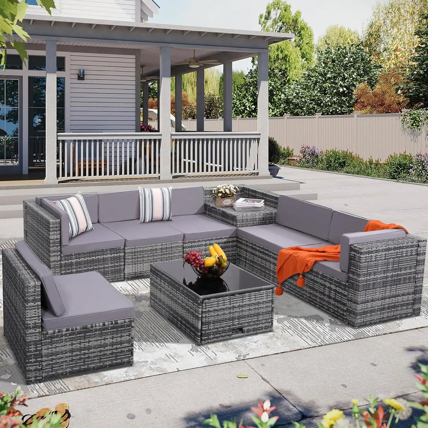 8-Piece Patio Furniture Set