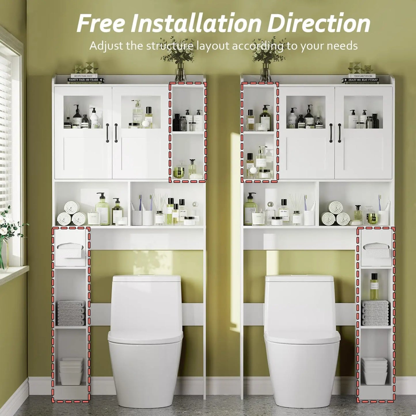 Storage Cabinet Organizer