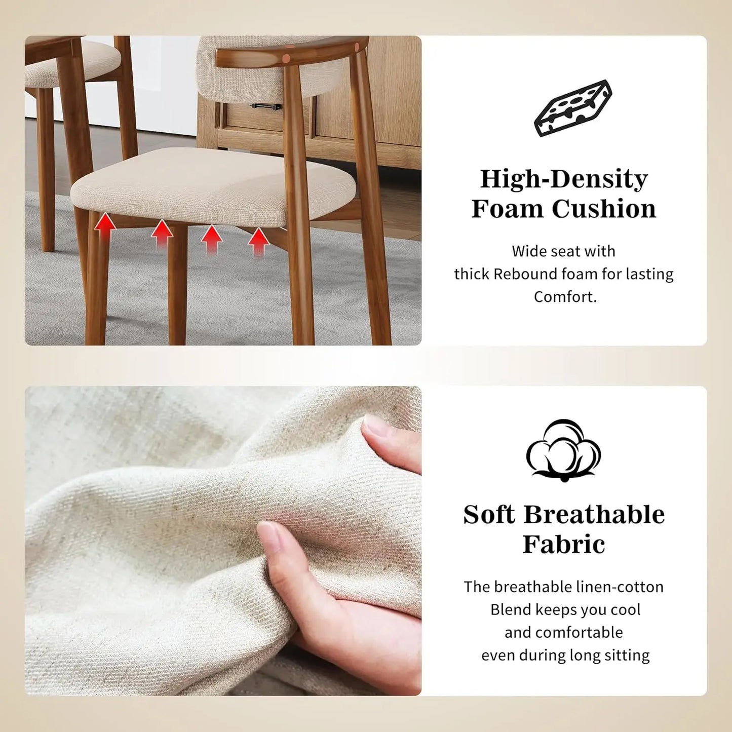 Set of 8 Modern Dining Chairs