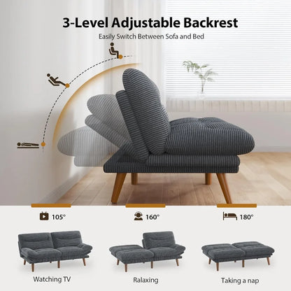 Convertible Futon Sofa Bed