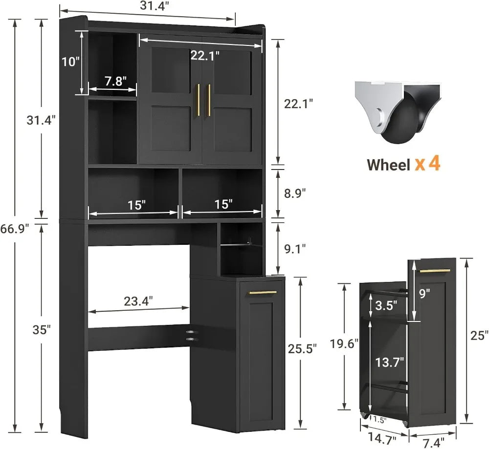 Storage Cabinet Space Saver