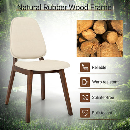 Set of 2 Modern Dining Chairs